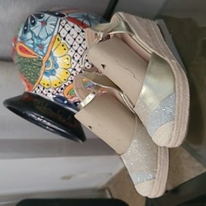 NEW WITHOUT BOX Beautiful glitter shoes size 10